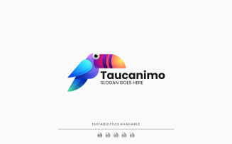 Toucan Gradient Colorful Logo Vol.3