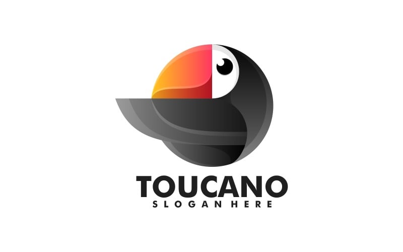 Toucan Gradient Logo Style 1 Logo Template