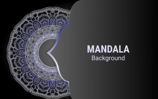 Abstract Luxury Floral and Mandala
