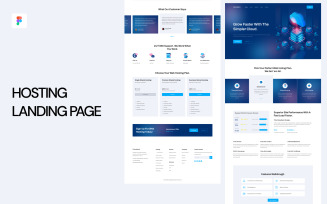 Hosting Landing Page Template