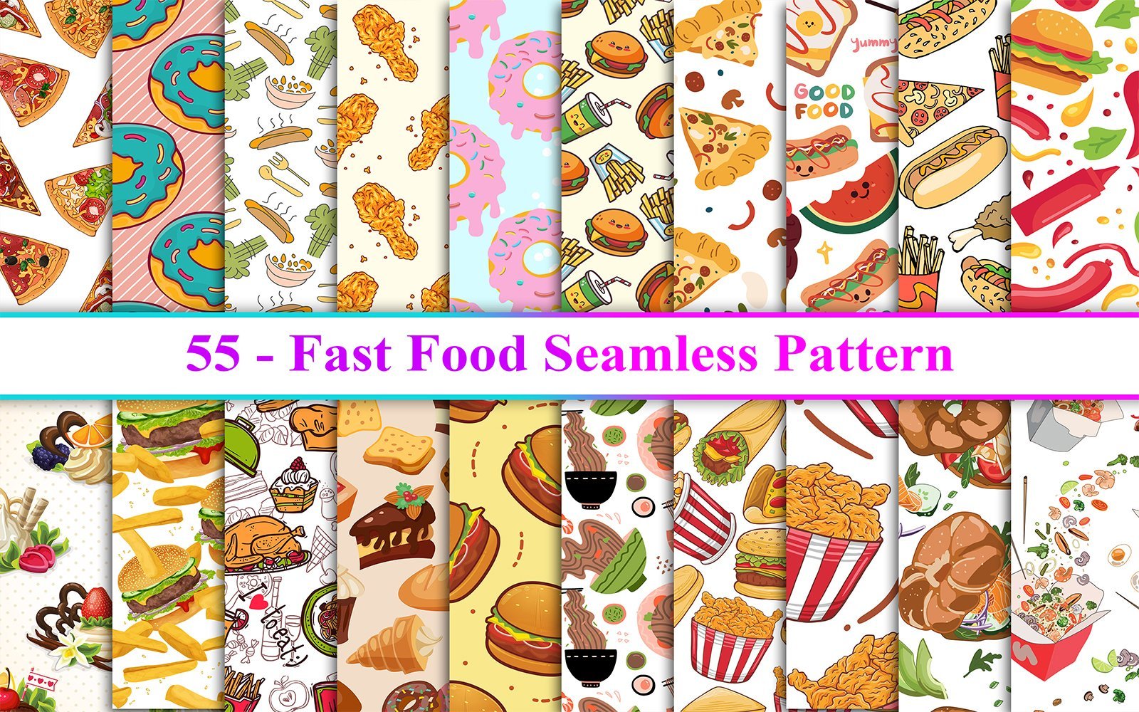 Kit Graphique #271429 Fast Food Divers Modles Web - Logo template Preview