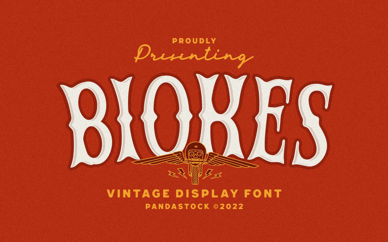 Biokes Vintage Display Font