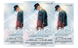 Guest Dj Party Flyer Template #6