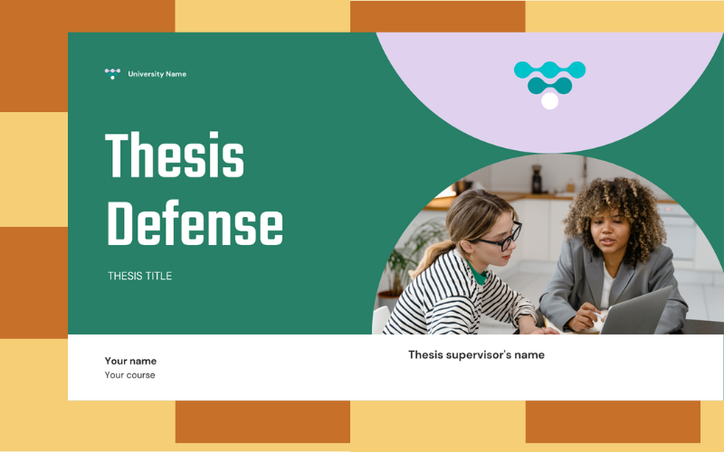 Thesis Defence Power Point Presentation PowerPoint Template