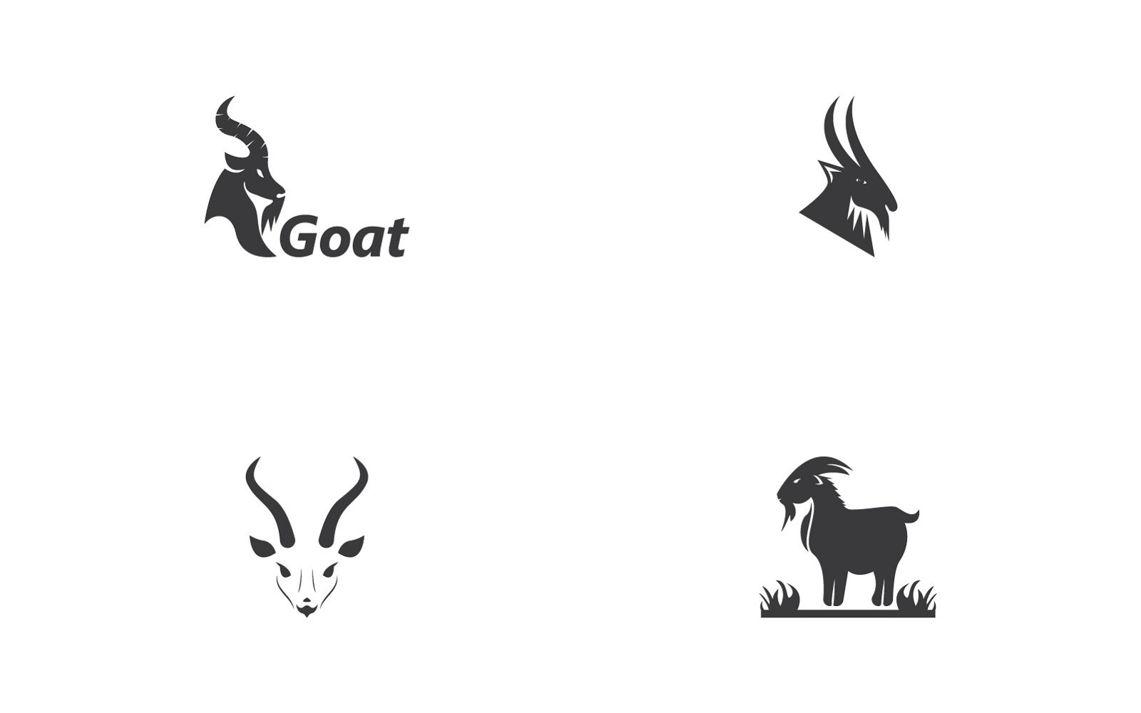 Kit Graphique #271529 Symbol Goat Divers Modles Web - Logo template Preview