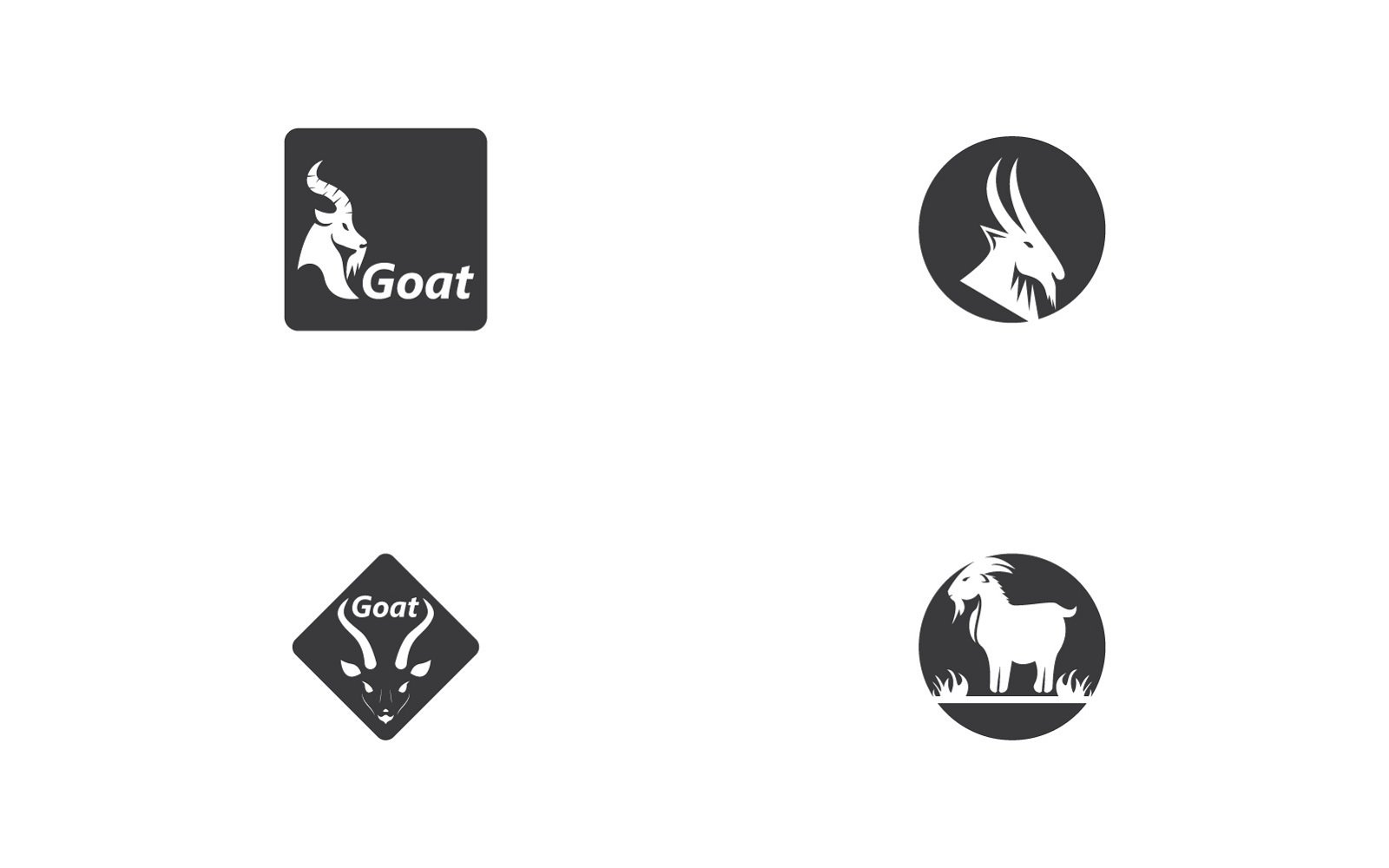 Kit Graphique #271531 Symbol Goat Divers Modles Web - Logo template Preview