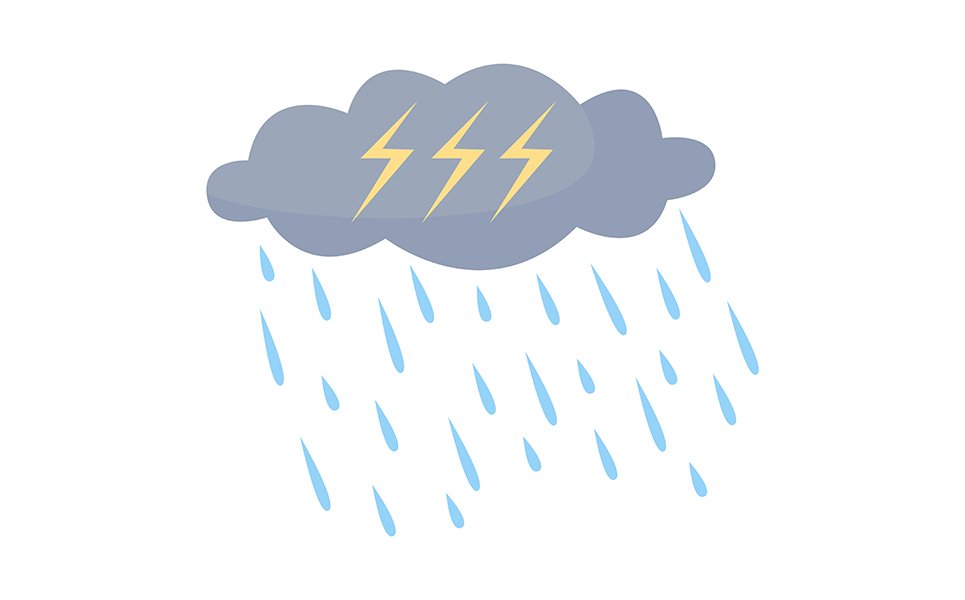 Kit Graphique #271577 Thunderstorm Lightning Divers Modles Web - Logo template Preview