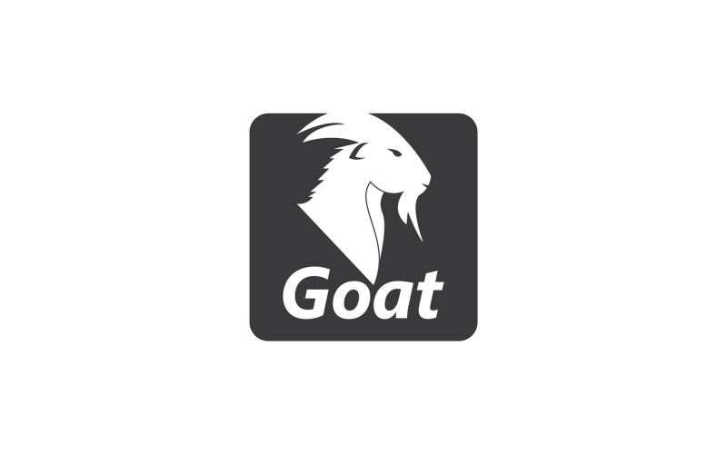 Goat Head Logo Vector Template 14 Logo Template