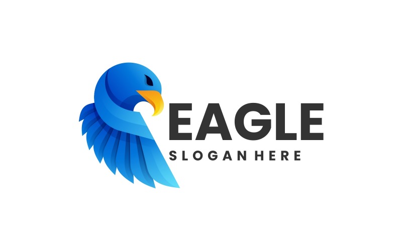 Eagle Gradient Logo Style Vol.2 Logo Template