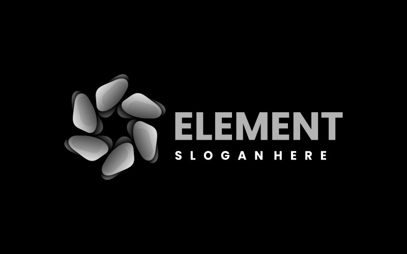 Element Gradient Logo Style 1 Logo Template