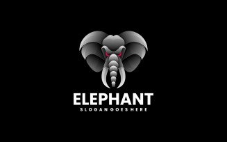 Elephant Gradient Logo Style Vol.2