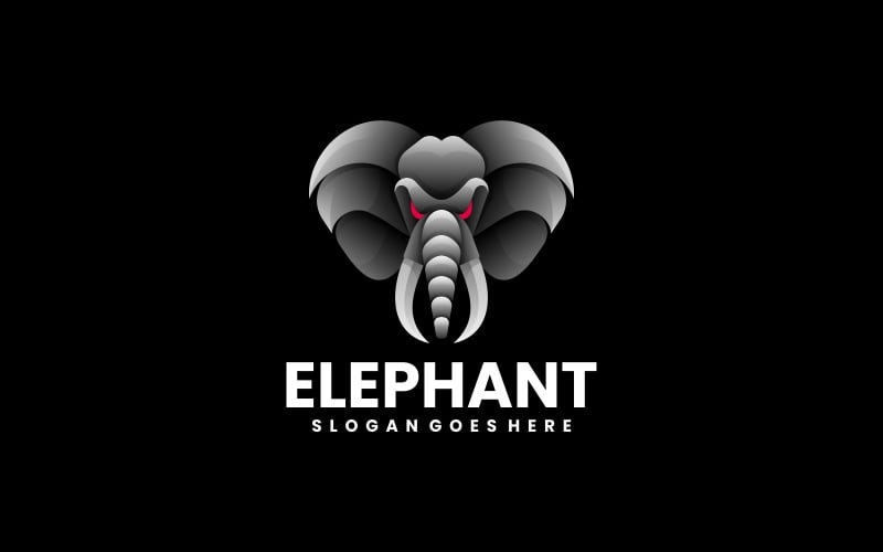 Elephant Gradient Logo Style Vol.2 Logo Template