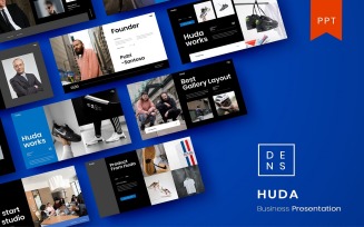 Huda – Business PowerPoint Template