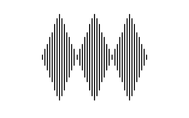 Equalizer Music Sound Logo And Symbol Vector V18 Logo Template