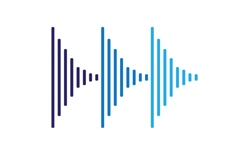 Equalizer Music Sound Logo And Symbol Vector V9 Logo Template