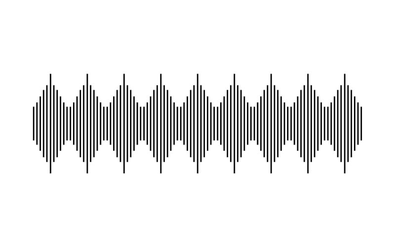 Equalizer Music Sound Logo Symbol Vector V12 Logo Template