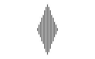 Equalizer Music Sound Logo Symbol Vector V13