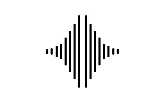 Equalizer Music Sound Logo Symbol Vector V22