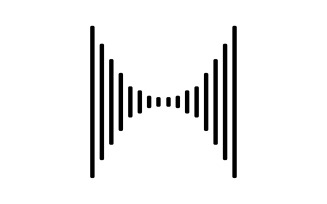 Equalizer Music Sound Logo Symbol Vector V23