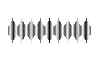 Equalizer Wave Music Sound Logo Symbol Vector V12