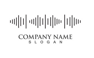 Music Player Logo Vector Image Design V2