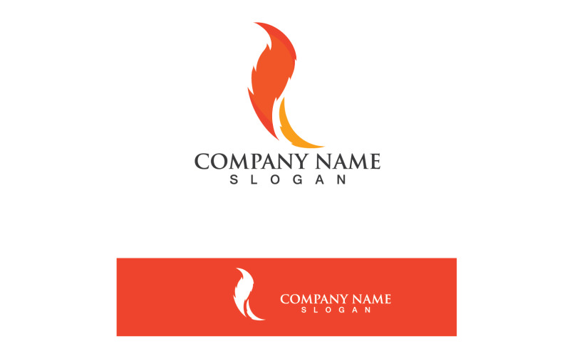 Fire Flame Ho Burn Logo And Symbol Vector V3 Logo Template