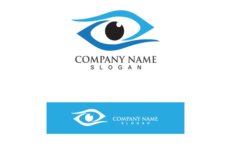 Eyes Care Health Vector Elements Logo V9 Logo Template