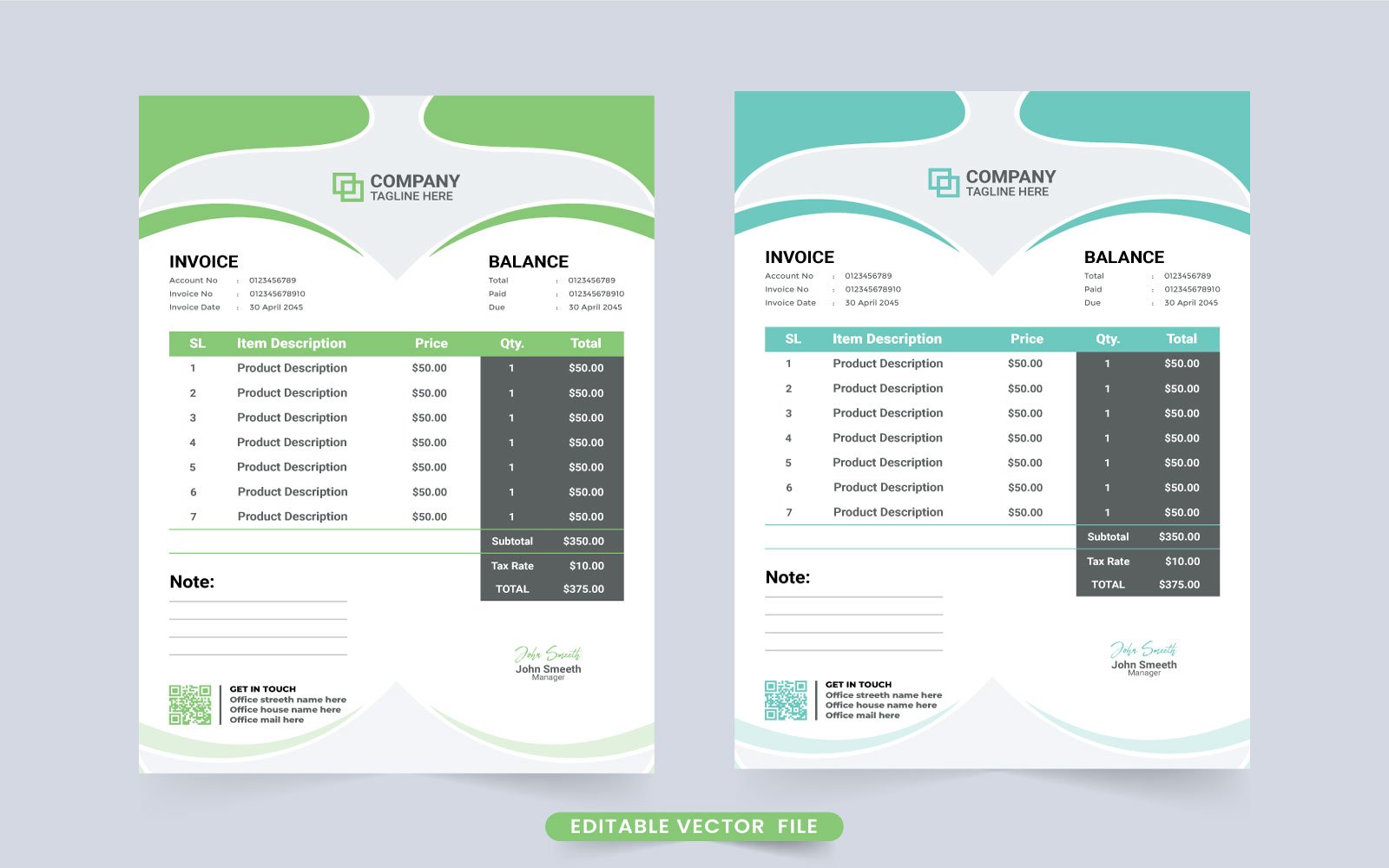 Kit Graphique #272322 Cash Receipt Divers Modles Web - Logo template Preview