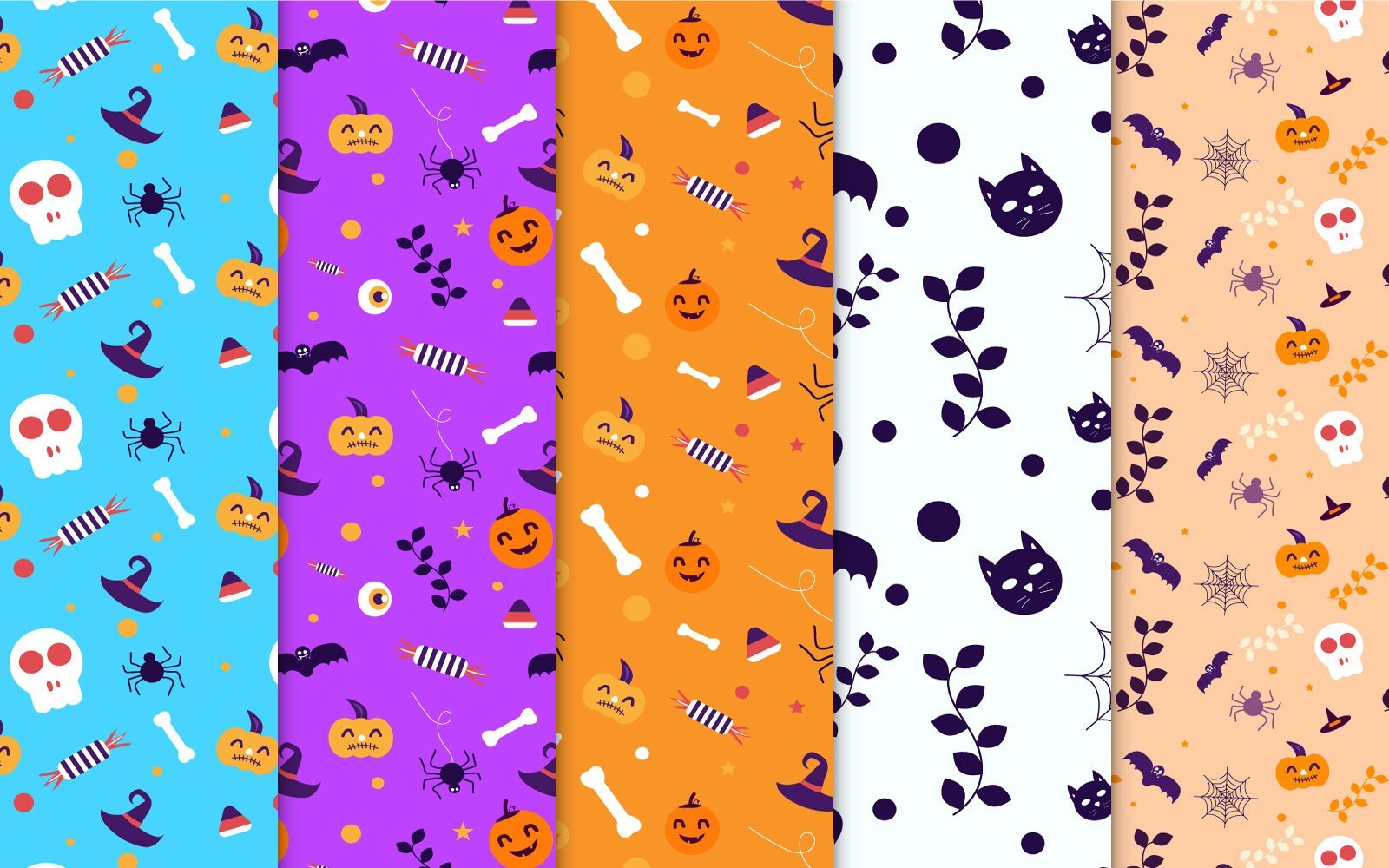 Kit Graphique #272374 Halloween Pattern Divers Modles Web - Logo template Preview