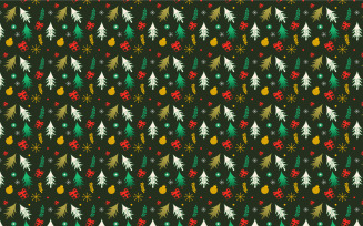 Beautiful Christmas pattern vector