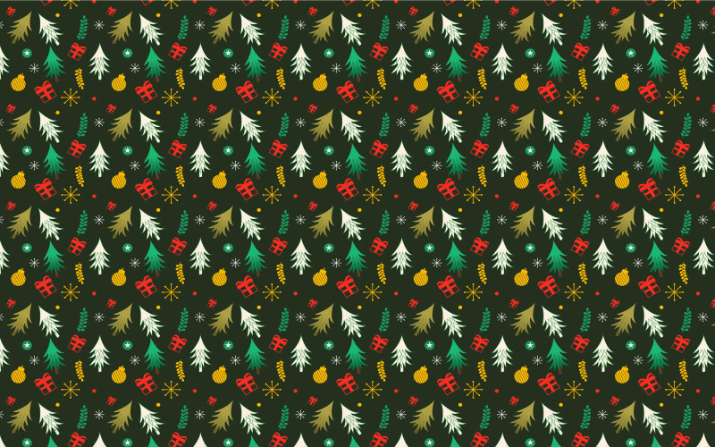 Beautiful Christmas pattern vector Pattern