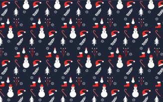 Christmas background pattern design