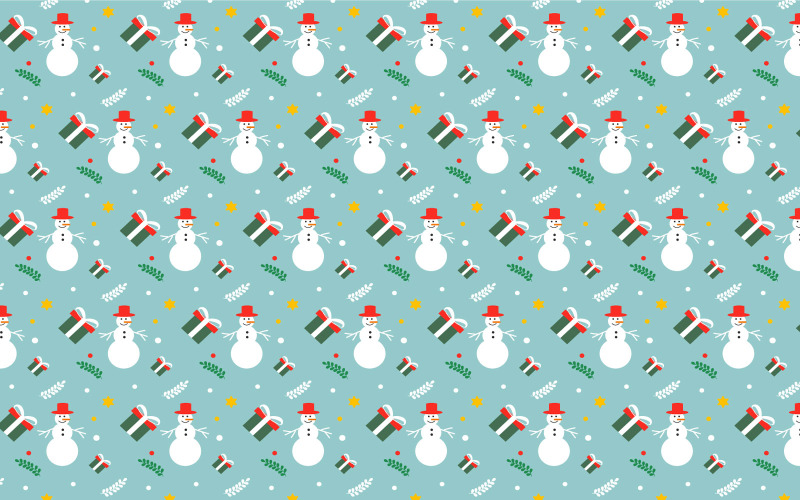 Christmas frosty pattern background Pattern