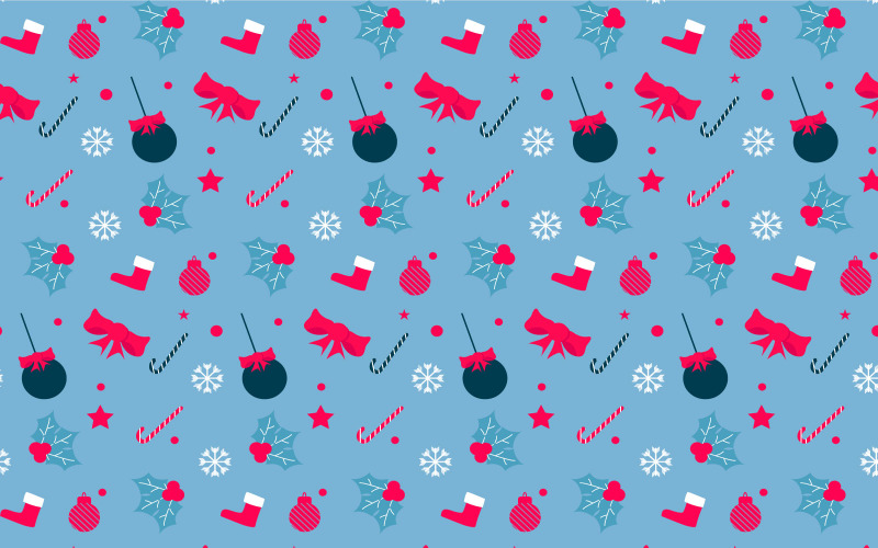 Creative Christmas pattern design vector Pattern
