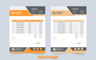 Digital business invoice and voucher