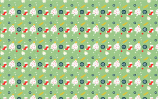 Seamless Christmas pattern background