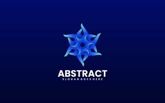 Abstract Gradient Logo Style 3