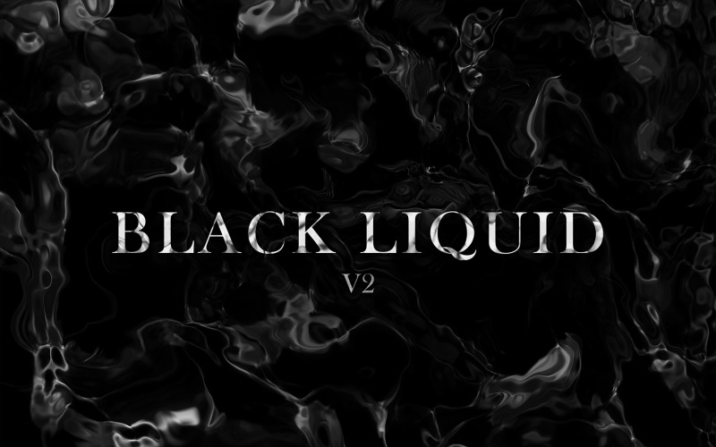 Black Liquid Texture Pack v2 Background