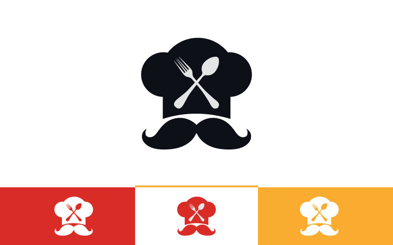 Chef Restaurant Logo Design Logo Template