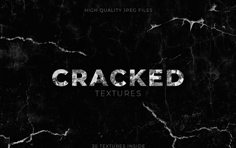 Cracked Textures - Overlays Pack Background