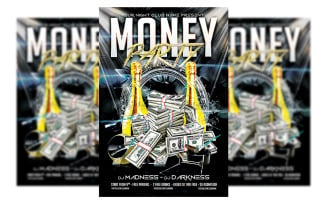 Money Party Flyer Templates