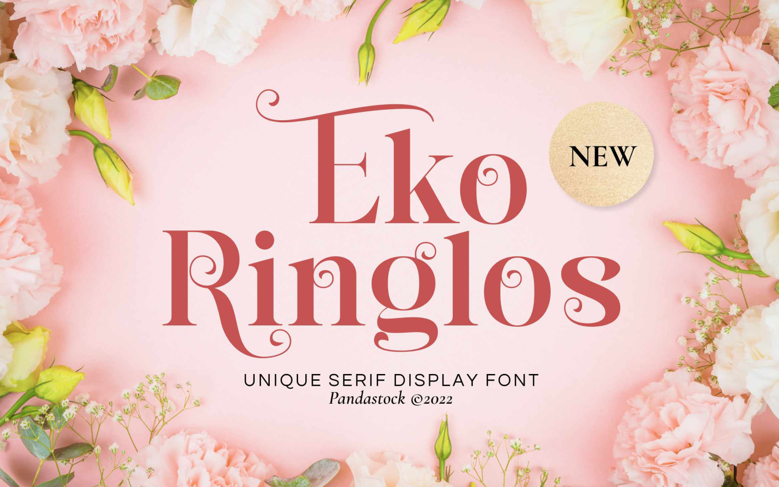 Eko Ringlos Beautiful Serif Font