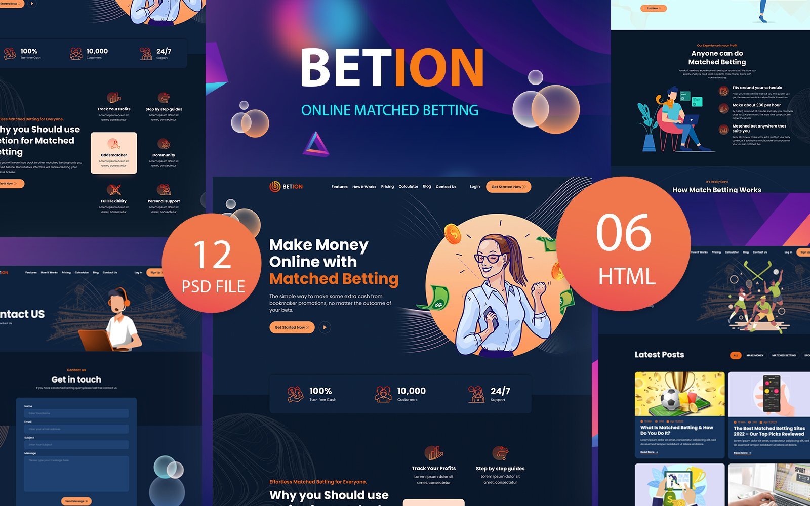 Template #272693 Bets Betting Webdesign Template - Logo template Preview