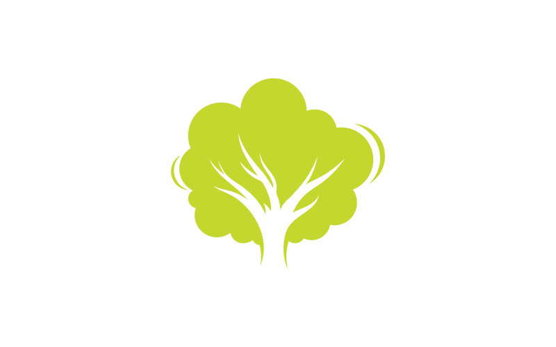 Modern Concept Design Tree Logo V2 Logo Template