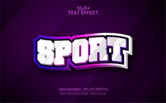 Sport - Editable Text Effect, Basketball Team And Sport Text Style, Graphics Illustration
