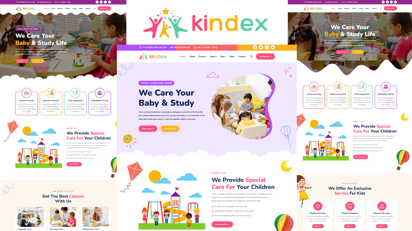 Kit Graphique #272794 Baby-sitter Enfant Web Design - Logo template Preview
