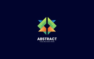 Abstract Gradient Colorful Logo Vol.5