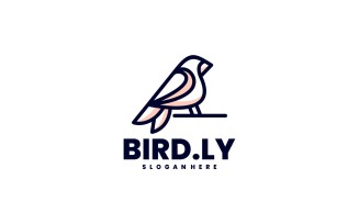 Bird Simple Mascot Logo Vol.5