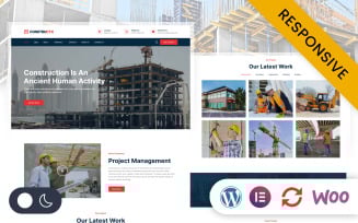 Constructx - Construction, Architecture Elementor WordPress Responsive Theme