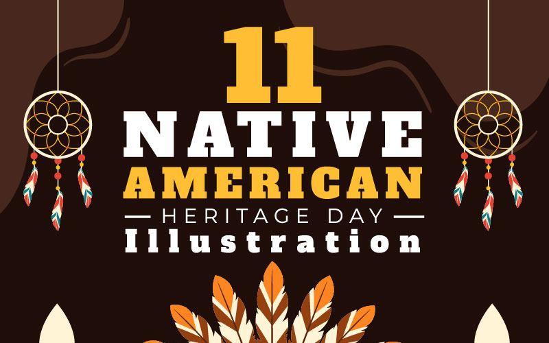 11 Native American Heritage Day Illustration